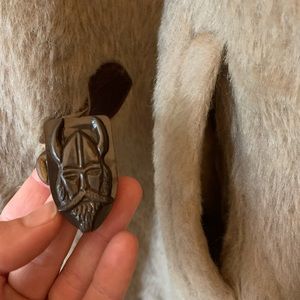 Vintage Viking Fur Coat